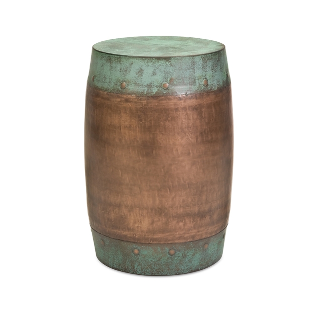 44195 Rania Copper-plated Stool