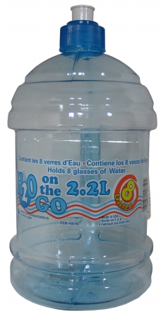 00750 2.2 Liter H2o On The Go Water Bottle