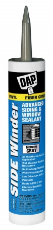 00835 Medium Gray Side Winder Advance Polymer Siding & Window Sealant
