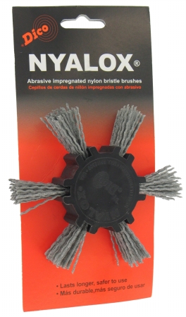 7200033 4 In. Extra Coarse Nyalox Flap Wire Brush