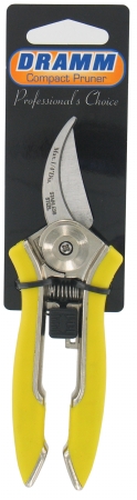 60-18013 Yellow Stainless Steel Compact Pruner