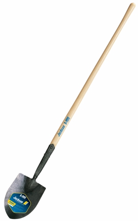 1258200 47 In. Wood Handle No. 00 Irrigating Pony Round Point Shovel