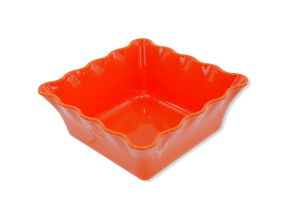 Bright Colored Square Bowl - Case Of 12