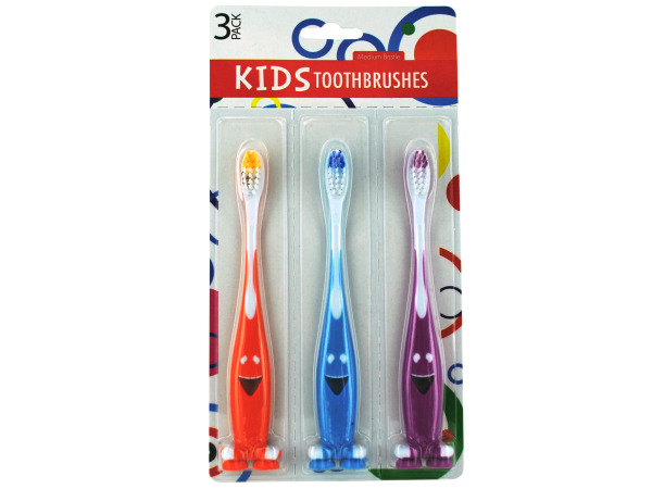 Fun Kids Toothbrush Set - Case Of 24