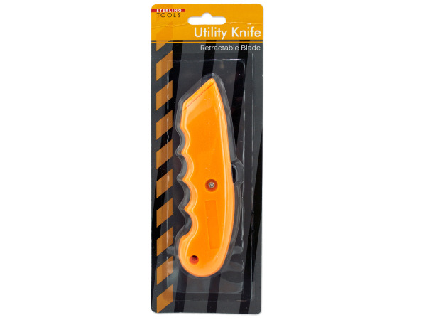 Retractable Utility Knife - Case Of 48