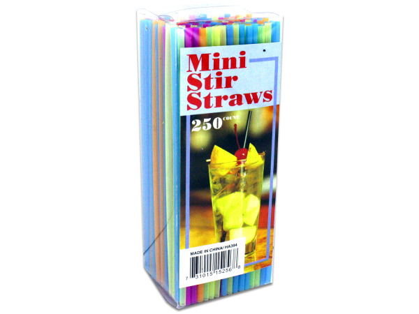 Mini stir straws - Case of 48