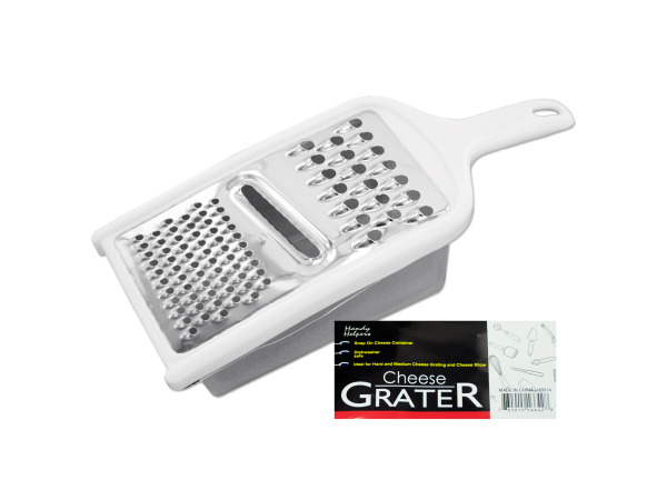 Grater With Snap-on Container - Case Of 48