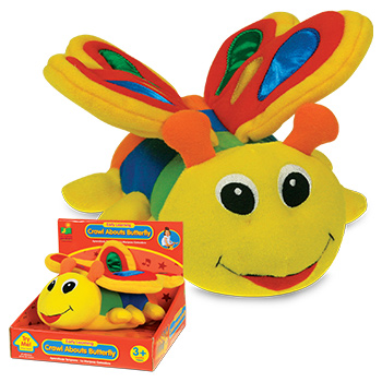 The Learning Journey 422120 Crawl About-Bouncing Butterfly
