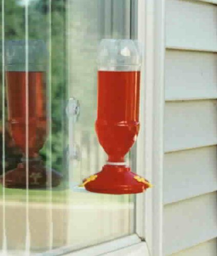 Soda Bottle Window Hummingbird Feeder - 2pk
