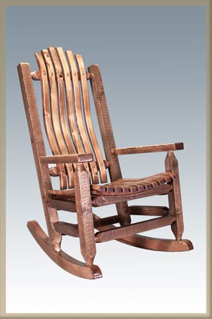 Homestead Collection Rocker Adult Stained And Lacquered