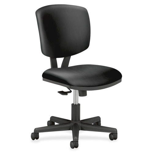 Hon5703sb11t Task Chair Synchro 25.75 In. X 25.75 In. X 40 In. Leather- Black