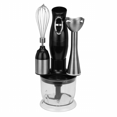 Black Combi Mixer Including Mixing Cup, Chopper And Whisk
