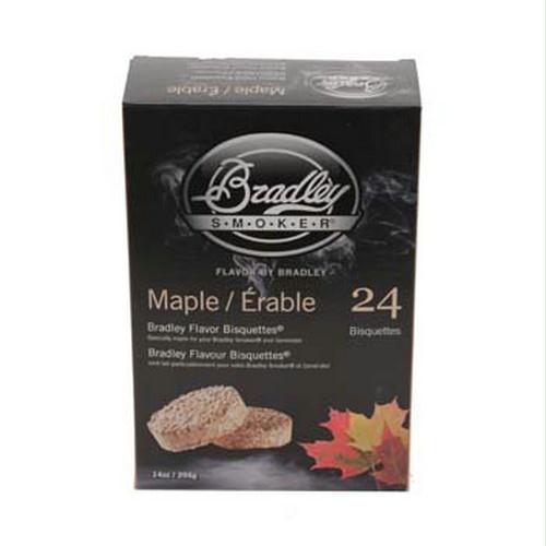 Bradley Smoker Btmp24 Maple Bisquettes 24 Pack
