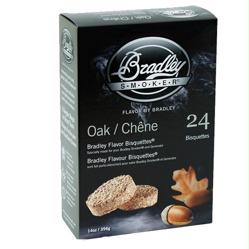 Bradley Smoker Btok24 Oak Bisquettes 24 Pack