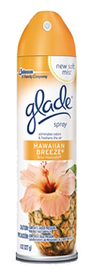 73333 Haw Glade 8oz Air Freshener - Hawaiian Breeze Scent