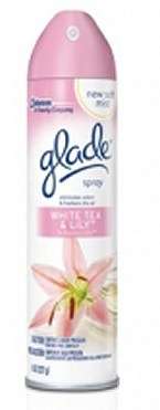 73337 Tea Glade 8oz Air Freshener - White Tea And Lily Scent Pack Of 12
