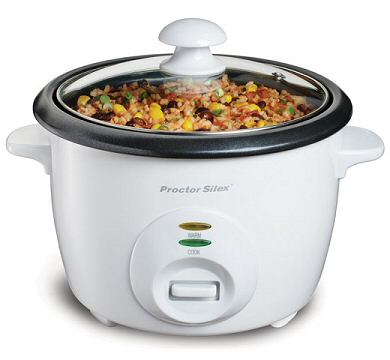 37534 Wht 8 Cup Rice Cooker