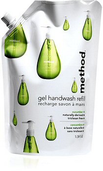 00656 Cuc Gel Hand Wash Refill - Cucumber Pack Of 6
