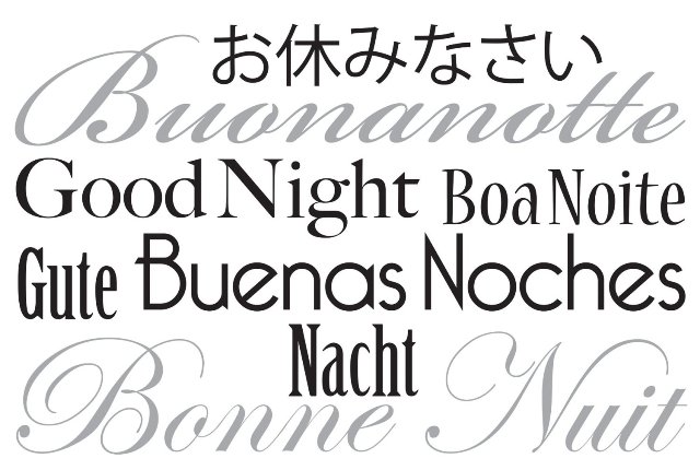 Cr-62226 Good Night Wall Decals