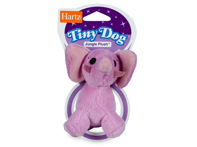 Hartz 04353 Assorted Jungle Plush Tiny Dog Plush Toys