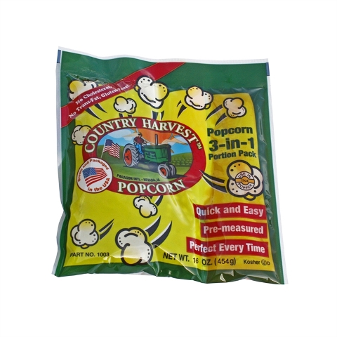 1003 Country Harvest 12 Oz Pack Popcorn - 24 Pack Regular Case