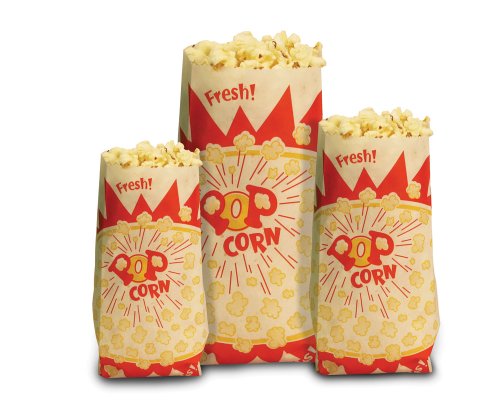 1029 Small Paper Popcorn Bags