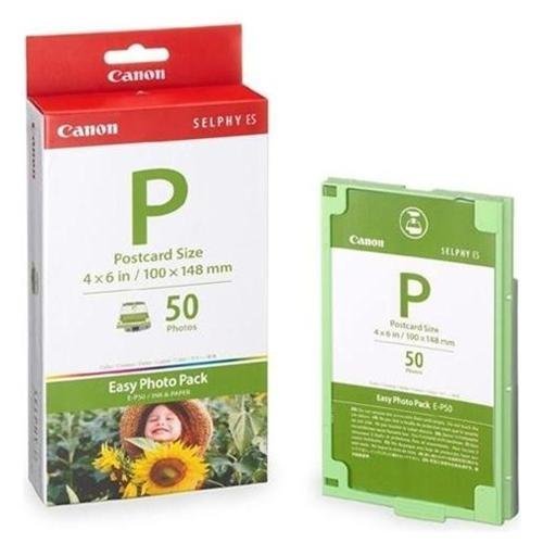 Canon Usa Canon Easy Photo Pack E-p50 Print Ribbon Cassette And Paper Kit