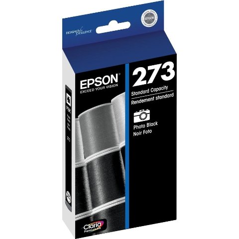 Epson T273120 Claria Premium Photo Black Ink