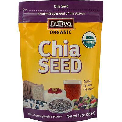 Ay26387 Organic Chia Seeds -6x12 Oz