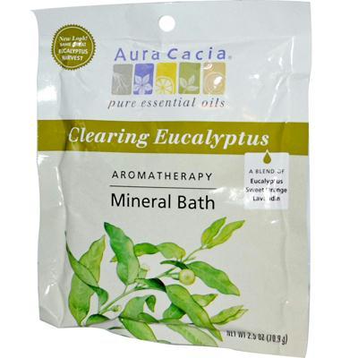 Aura(tm) Cacia Ay40904 Aura(tm) Cacia Eucalyptus Harvest Mineral Bath Salts -6x2.5 Oz