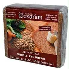 B34820 Bavarian Organic Whole Rye Bread -6x17.6oz