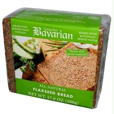 B34822 Organic Flaxseed Bread -6x17.6oz