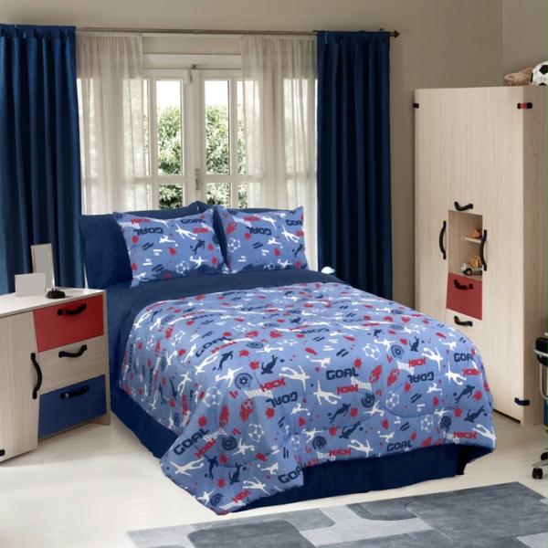 Soccer Locker Bed Comforter Sets