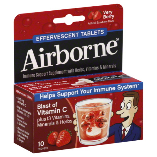 30112 Immune Support Effervescent Tablet, Very Berry, 10 Count