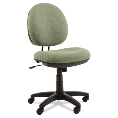 Alera In4871 Interval Swivel-tilt Task Chair, 100 Percent Acrylic With Tone-on-tone Pattern, Green