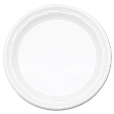 9pwfpk Famous Service Plastic Impact Dinnerware, Plate,9 In., We, 125-pack