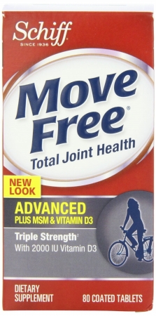 11835 Advanced Plus Msm And Vitamin D3 Total Joint Health Tablet, 80 Count