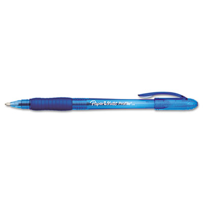 70602 Profile Ballpoint Stick Pen, Blue Ink, Bold, Dozen
