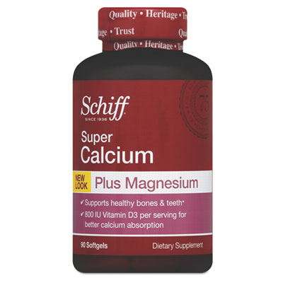 11342 Super Calcium Plus Magnesium With Vitamin D Softgel, 90 Count