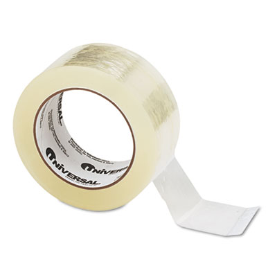 Box Sealing Tape, 2 In. X 110 Yards, 3 In. Core, Clear, 6-pack