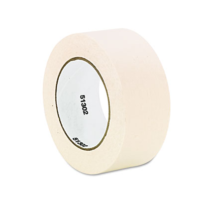 51302 General Purpose Masking Tape, 2 In. X 60 Yards, 3 In. Core, 2-pack
