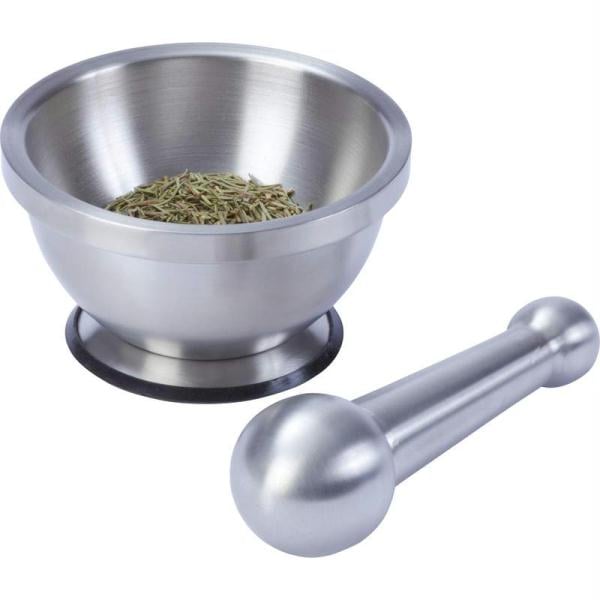 Stainless Steel Mortar And Pestle - Ktherb