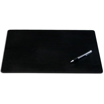 Black Leatherette 38 In. X 24 In. Desk Pad Without Rails