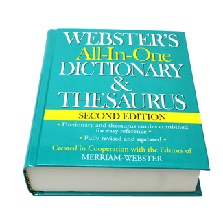 Fsp9781596951471 Websters All In One Dictionary & Thesaurus Second Edition