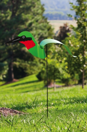 UPC 746851813894 product image for Evergreen Enterprises Birds of a Feather Hummingbird Bobble Garden Stake | upcitemdb.com