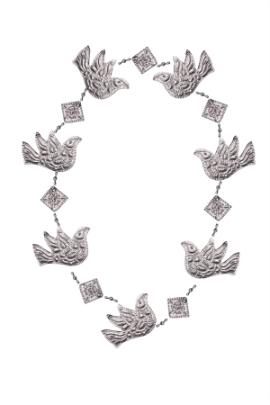 Dove Punched Metal Garland