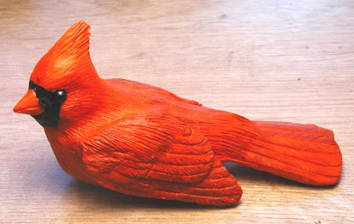 Cardinal Table Piece