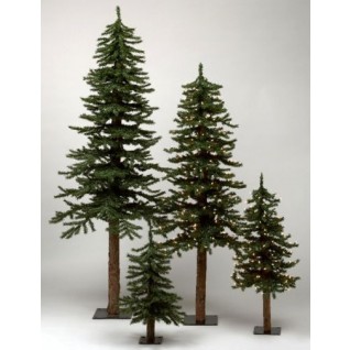 UPC 734205001042 product image for Vickerman B807320 24 in. Natural Alpine Tree 111T Metal Stand | upcitemdb.com