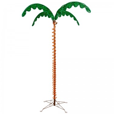 7 Ft. Led Rope Light Palm Tree