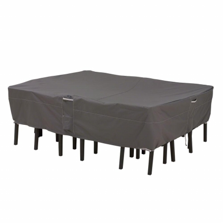 Ravenna Rectangular-oval Patio Table And Chair Set Cover